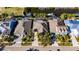 Aerial showing houses near the waterfront at 5606 Seagrass Pl, Apollo Beach, FL 33572