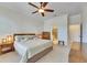 Spacious main bedroom with ensuite bathroom access at 5606 Seagrass Pl, Apollo Beach, FL 33572