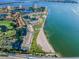 Aerial view showing the building's waterfront location at 5901 Bahia Del Mar Cir # 321, St Petersburg, FL 33715