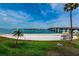 Private beach access with lounge chairs and a bench at 5901 Bahia Del Mar Cir # 321, St Petersburg, FL 33715