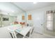 White table and chairs in a condo dining area at 5901 Bahia Del Mar Cir # 321, St Petersburg, FL 33715