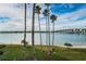 Stunning waterfront view with palm trees and bridge at 5901 Bahia Del Mar Cir # 321, St Petersburg, FL 33715
