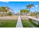 Steps from your home to the private dock at 65 Dolphin Dr, Treasure Island, FL 33706