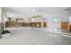 Large living area with open floor plan and fireplace at 65 Dolphin Dr, Treasure Island, FL 33706