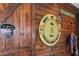 Music room with guitar and wooden wall detail at 11910 Climbing Fern Ave, Riverview, FL 33579