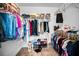 Large walk-in closet with ample shelving and hanging space at 1215 Dustan Pl, Trinity, FL 34655