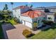 Luxury home with tile roof and two car garage at 1308 Alhambra Dr, Apollo Beach, FL 33572