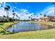 Peaceful lake view in a residential community at 1308 Alhambra Dr, Apollo Beach, FL 33572