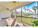 Peaceful screened balcony overlooking the lake at 1308 Alhambra Dr, Apollo Beach, FL 33572