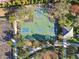Community basketball court with surrounding landscaping at 14608 Mirasol Manor Ct, Tampa, FL 33626