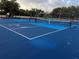 Two well-maintained pickleball courts at 1709 Marilyn Ave, Bradenton, FL 34207