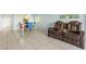 Dining area with table and chairs near living room at 1812 Mariner Dr # 137, Tarpon Springs, FL 34689