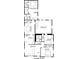 Two-bedroom floor plan with exercise room and large living area at 1926 Burlington N Ave, St Petersburg, FL 33713