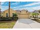 Beautiful single-story home with a two-car garage and well-manicured landscaping at 20716 Amanda Oak Ct, Land O Lakes, FL 34638