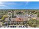 Aerial view of townhouses near a lake at 2292 Austrian Ln # 22, Clearwater, FL 33763