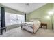 Spacious bedroom with large window, ceiling fan, and neutral walls at 2292 Austrian Ln # 22, Clearwater, FL 33763