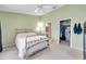 Primary bedroom with walk-in closet and ensuite bath at 2292 Austrian Ln # 22, Clearwater, FL 33763