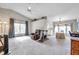 Spacious living room with high ceilings and lots of natural light at 2292 Austrian Ln # 22, Clearwater, FL 33763