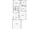 1000 sqft 2 bed 2 bath floorplan at 30618 Birdhouse Dr, Wesley Chapel, FL 33545