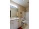 Bathroom with tub, shower, vanity, and updated fixtures at 4221 W Spruce St # 1212, Tampa, FL 33607
