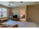 Living room with view into bedroom and kitchen at 4221 W Spruce St # 1212, Tampa, FL 33607