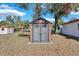 Backyard storage shed, convenient for extra storage at 5711 S Coolidge Ave, Tampa, FL 33616