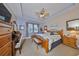 Spacious main bedroom with a king-size bed and ensuite bathroom at 6516 Salt Creek Ave, Apollo Beach, FL 33572