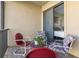 Balcony with patio furniture and access to bedroom at 835 7Th N Ave, St Petersburg, FL 33701