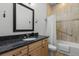 Bathroom with granite countertop and bathtub at 835 7Th N Ave, St Petersburg, FL 33701