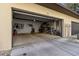 Garage with shelving and storage, plus space for bicycles at 835 7Th N Ave, St Petersburg, FL 33701