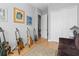 Room with hardwood floors, guitars, and comfortable seating at 835 7Th N Ave, St Petersburg, FL 33701