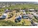 Waterfront property view, showing house and neighborhood at 1614 Sea Breeze Dr, Tarpon Springs, FL 34689