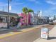 Street view of shops in a coastal town at 1614 Sea Breeze Dr, Tarpon Springs, FL 34689