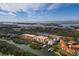 Aerial view of waterfront community with resort-style amenities at 1695 Pinellas Bayway S # D1, Tierra Verde, FL 33715