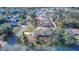 Aerial view of the house and surrounding area at 195 Rusk Cir, Spring Hill, FL 34606