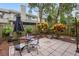 Private patio with seating area, perfect for outdoor dining at 2556 Pine Cove Ln, Clearwater, FL 33761