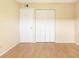 Bedroom with door and closet at 4910 Bay Ne St # 109, St Petersburg, FL 33703