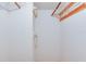 Large closet with double hanging rods and shelving at 4910 Bay Ne St # 109, St Petersburg, FL 33703