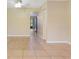 Spacious living room with tile flooring and neutral walls at 4910 Bay Ne St # 109, St Petersburg, FL 33703