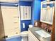 Clean bathroom with a shower/tub combo and updated vanity at 9790 66Th N St # 312, Pinellas Park, FL 33782