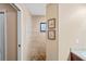 Clean bathroom with tiled shower and vanity at 12404 Dolquieb Ln, Weeki Wachee, FL 34614