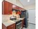 Kitchen boasts stainless steel appliances and ample storage at 12404 Dolquieb Ln, Weeki Wachee, FL 34614