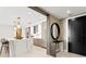 Modern kitchen with marble island and high-end appliances at 301 1St S St # 1002, St Petersburg, FL 33701