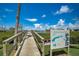 Community boardwalk leading to waterfront access at 4516 Seagull Dr # 419, New Port Richey, FL 34652
