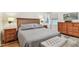Spacious bedroom with hardwood floors and an en-suite bathroom at 487 9Th N Ave, St Petersburg, FL 33701