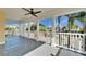 Large balcony overlooking the neighborhood, offering open views at 5614 Seagrass Pl, Apollo Beach, FL 33572