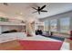 Bedroom with bunk beds and a playful atmosphere at 5614 Seagrass Pl, Apollo Beach, FL 33572