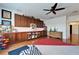 bedroom with ample storage and hardwood floors at 5614 Seagrass Pl, Apollo Beach, FL 33572