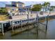 Private dock provides direct water access at 5614 Seagrass Pl, Apollo Beach, FL 33572