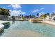 Inviting, heated pool with spa and relaxing patio area at 5614 Seagrass Pl, Apollo Beach, FL 33572